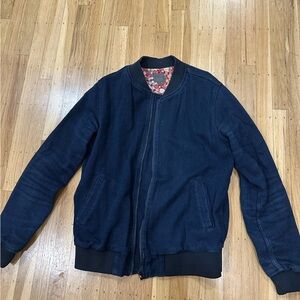 Men's Navy Bomber Jacket